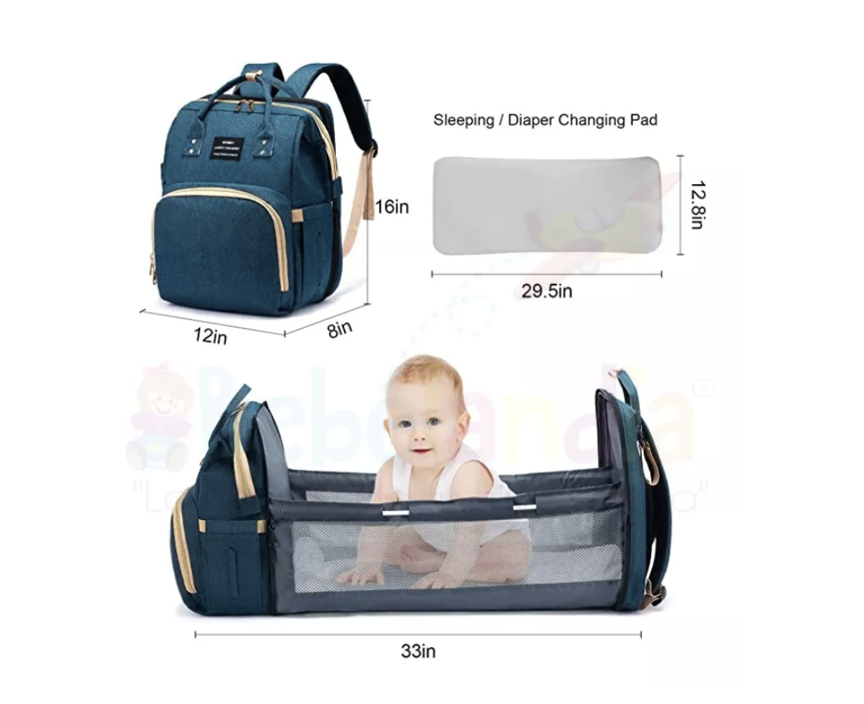 Miniatura 5 de Bolso Pañalera Con Cambiador De Bebé